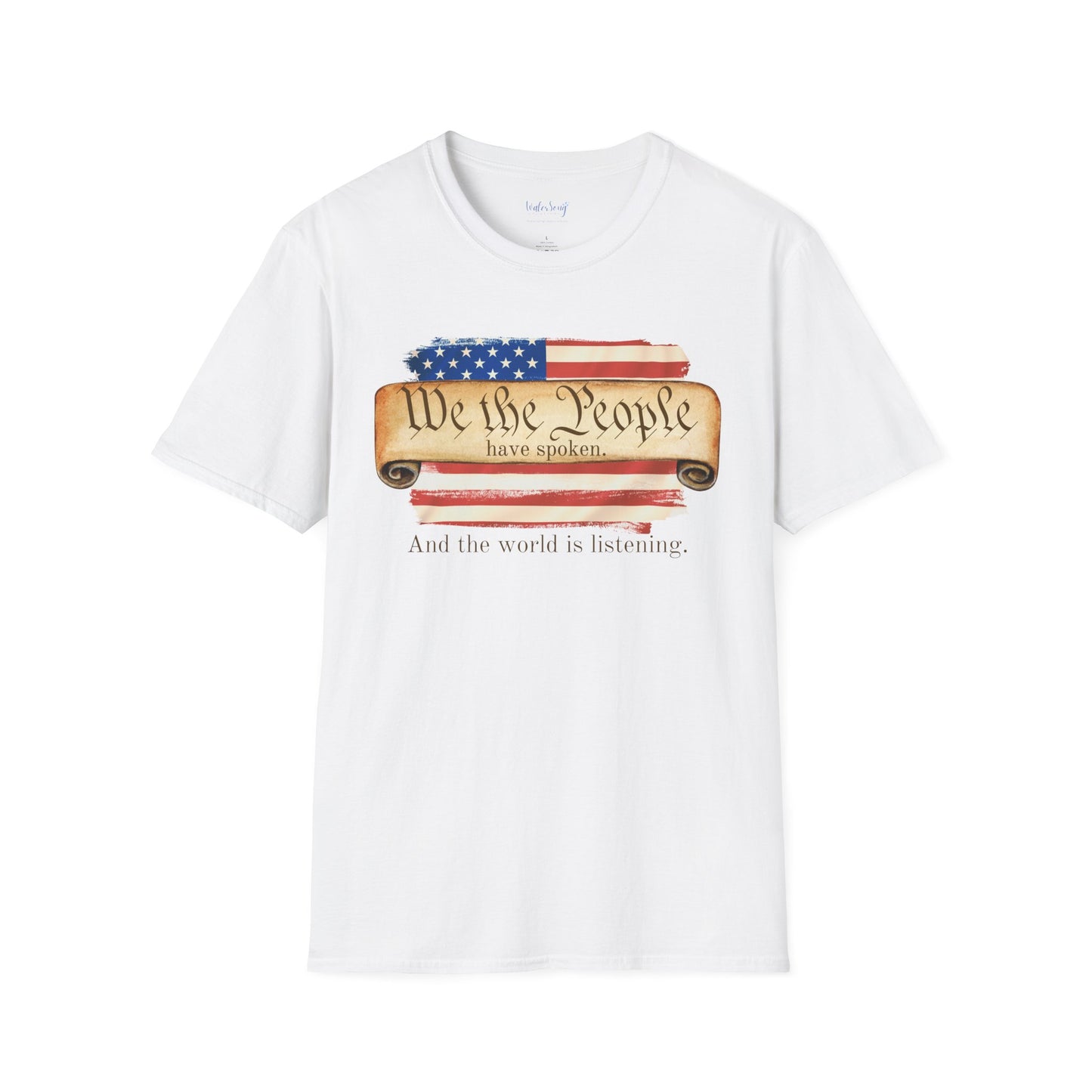 Patriotic Graphic Tee - We the People Have Spoken