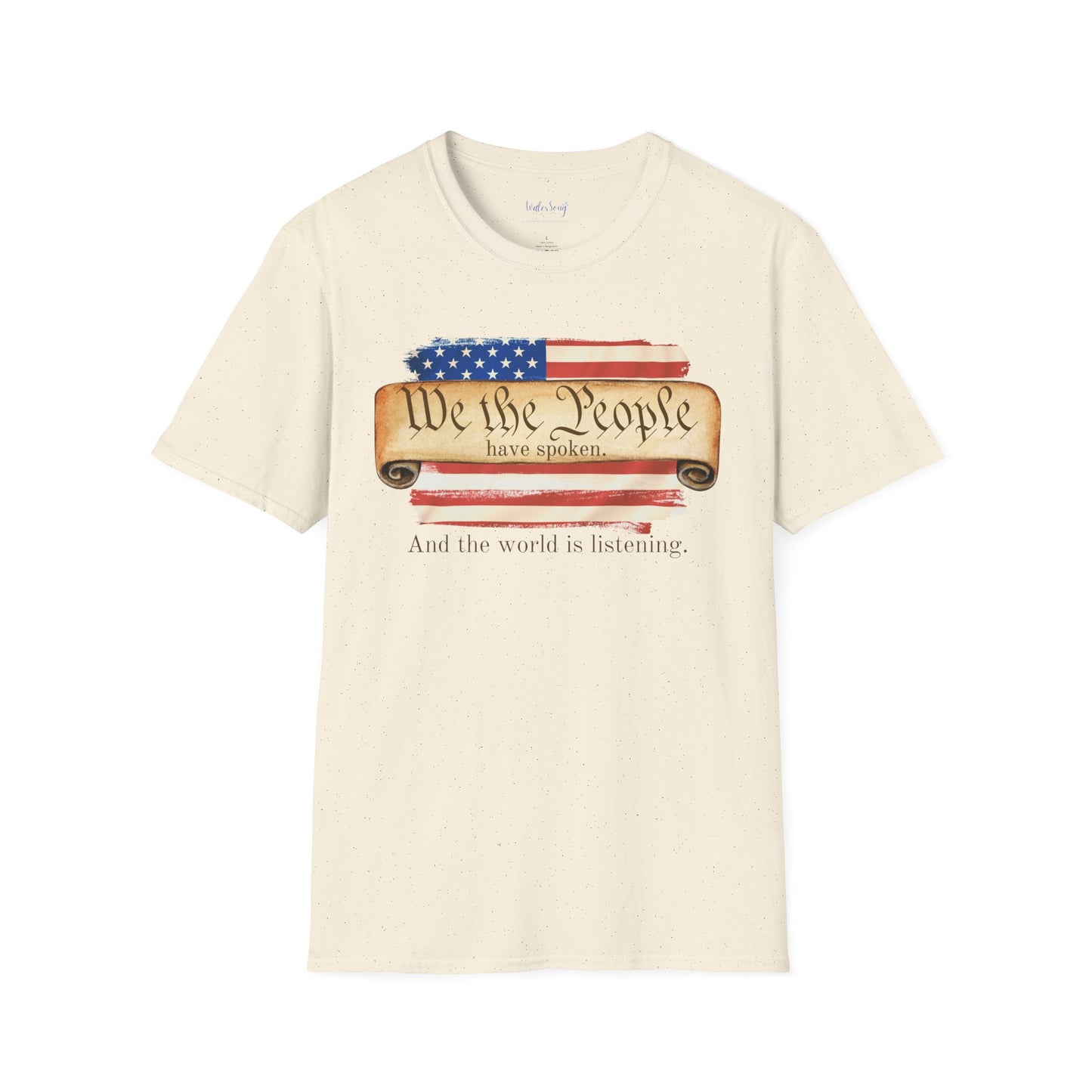 Patriotic Graphic Tee - We the People Have Spoken