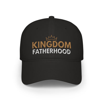 Kingdom Fatherhood Embroidered Hat | Low Profile Cap | Faith Based Dad Hat