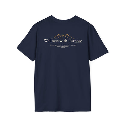 Wellness with Purpose Graphic T-Shirt | Faith & Healthy Living Tee