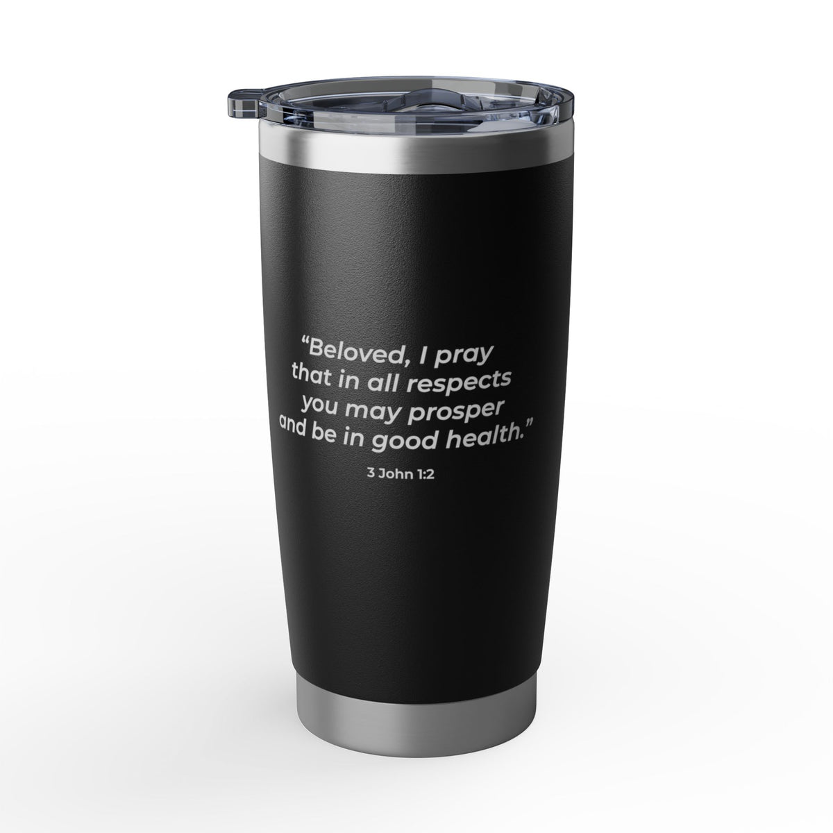 Wellness with Purpose 20oz Tumbler | Faith & Fitness Lifestyle