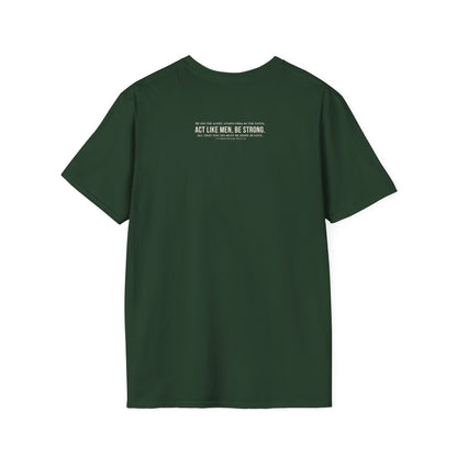 Kingdom Fatherhood Scripture Tee | 1 Corinthians 16:13–14 Christian Men’s Faith Shirt | Biblical Fatherhood