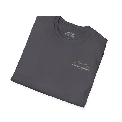 Wellness with Purpose Graphic T-Shirt | Faith & Healthy Living Tee