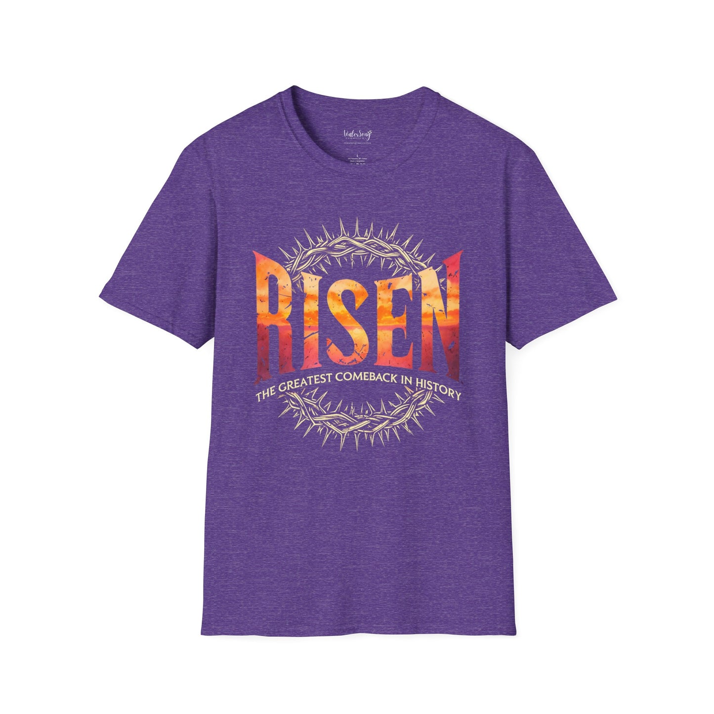 He is Risen Soft Cotton T-shirt - Greatest Comeback in History