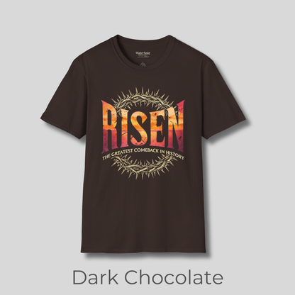 Risen Soft Cotton T-shirt - Greatest Comeback in History