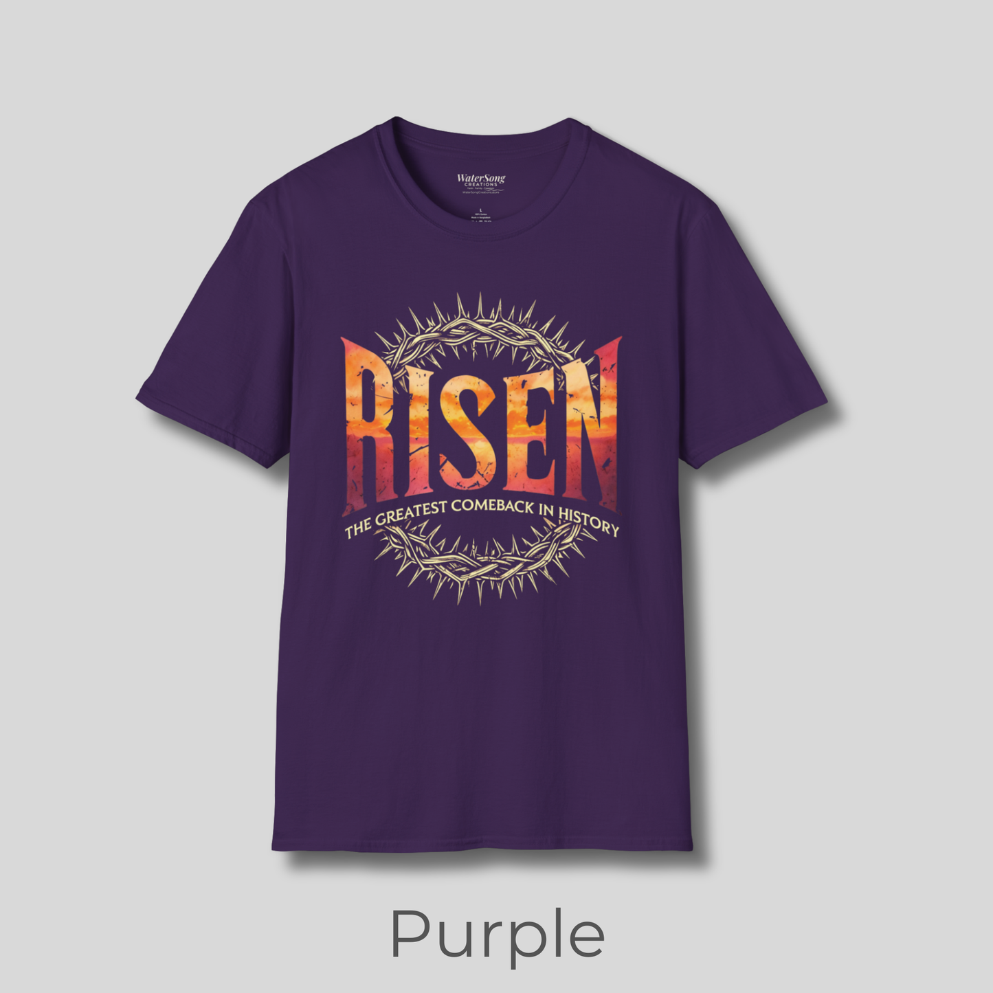 Risen Soft Cotton T-shirt - Greatest Comeback in History