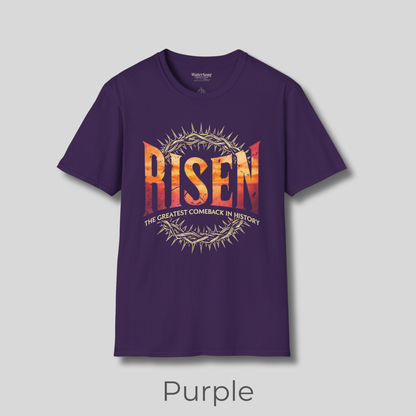 Risen Soft Cotton T-shirt - Greatest Comeback in History