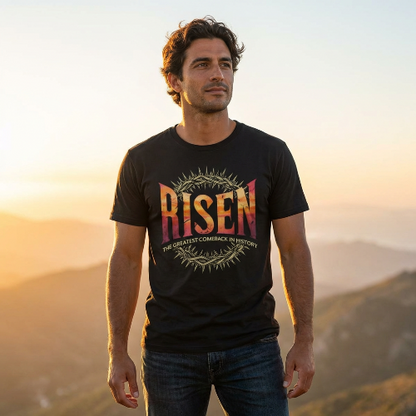 Risen Soft Cotton T-shirt - Greatest Comeback in History