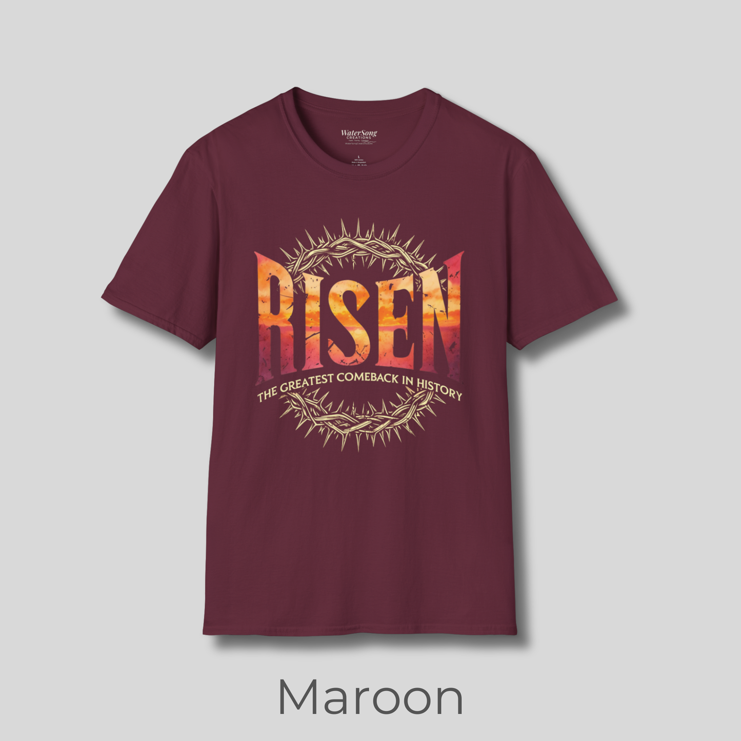 Risen Soft Cotton T-shirt - Greatest Comeback in History