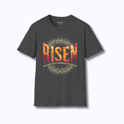 Risen Soft Cotton T-shirt - Greatest Comeback in History
