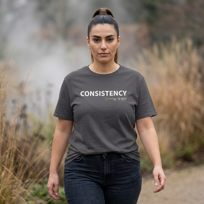 Consistency Is Key | Motivational Health & Wellness T-Shirt