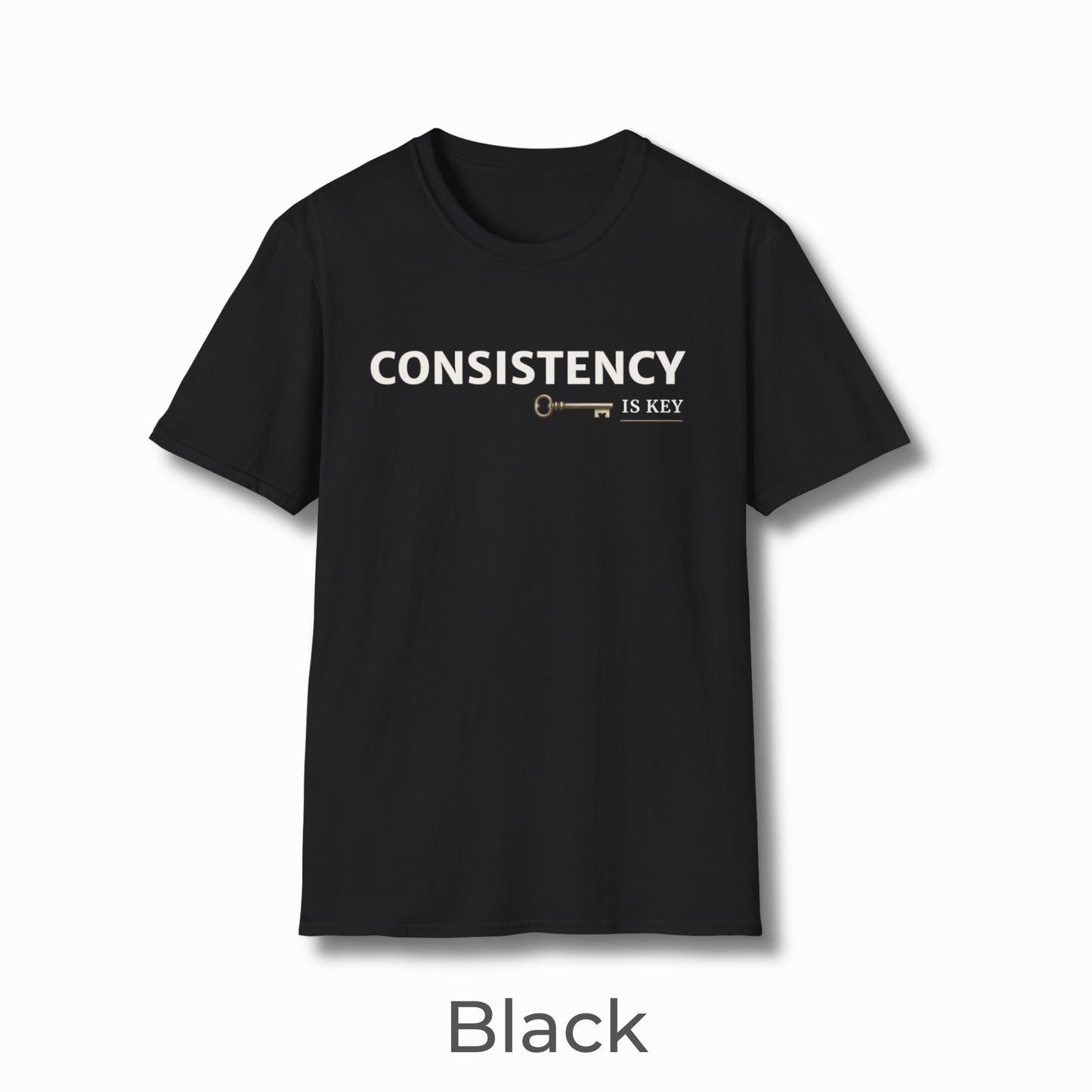 Consistency Is Key | Motivational Health & Wellness T-Shirt