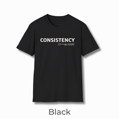Consistency Is Key | Motivational Health & Wellness T-Shirt
