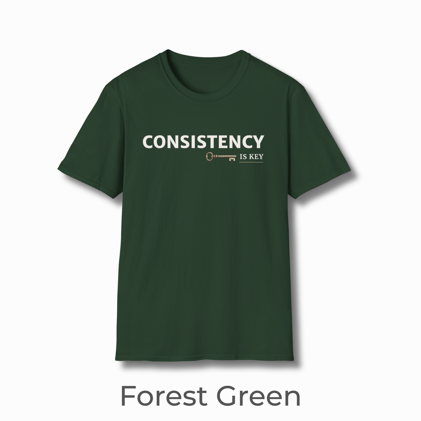 Consistency Is Key | Motivational Health & Wellness T-Shirt