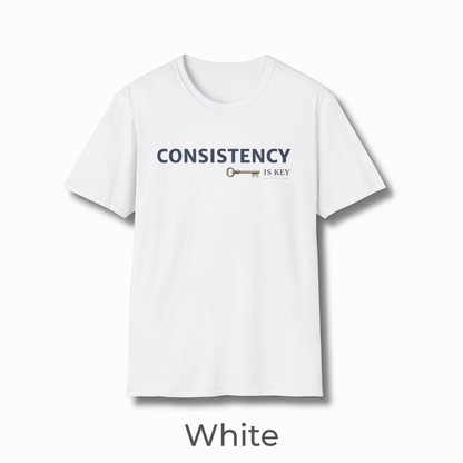Consistency Is Key | Motivational Health & Wellness T-Shirt