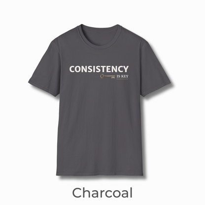 Consistency Is Key | Motivational Health & Wellness T-Shirt
