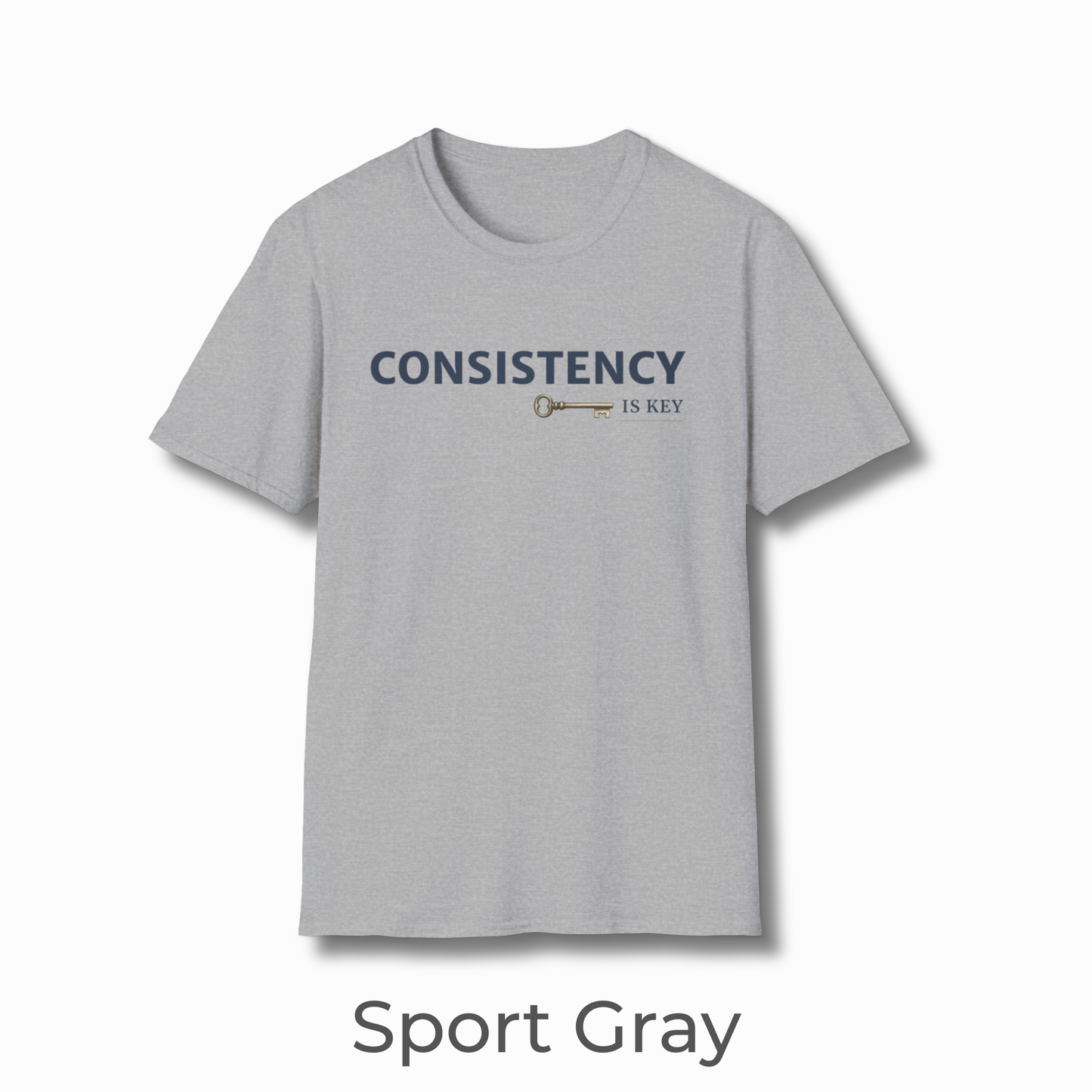 Consistency Is Key | Motivational Health & Wellness T-Shirt
