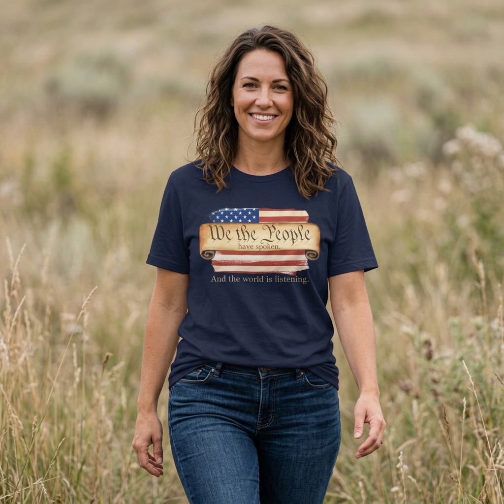 We the People Patriotic Graphic Tee | American T-Shirt