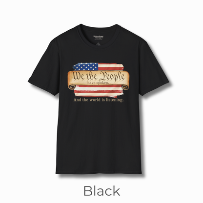We the People Patriotic Graphic Tee | American T-Shirt