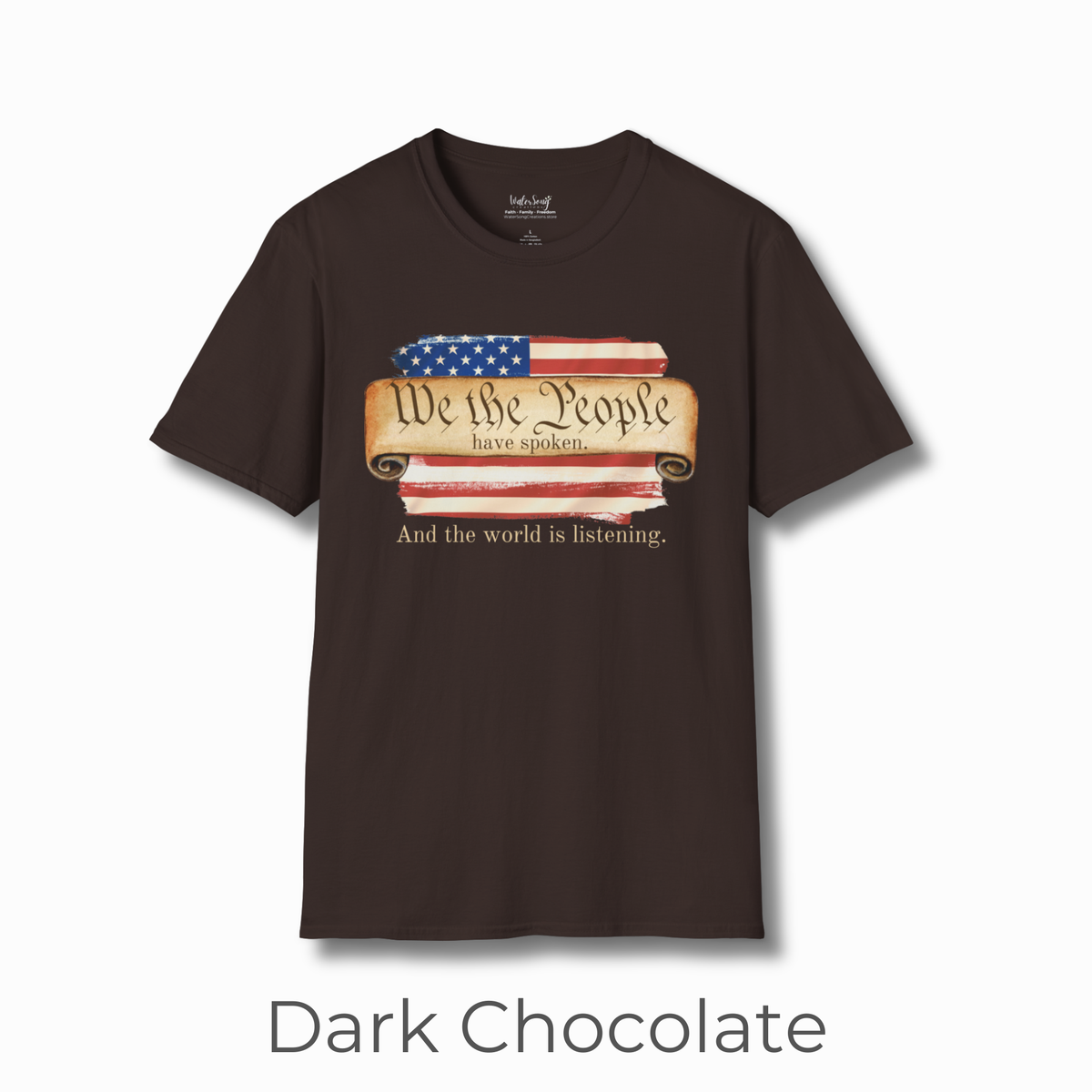 We the People Patriotic Graphic Tee | American T-Shirt