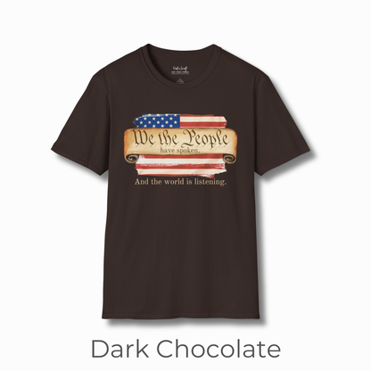 We the People Patriotic Graphic Tee | American T-Shirt