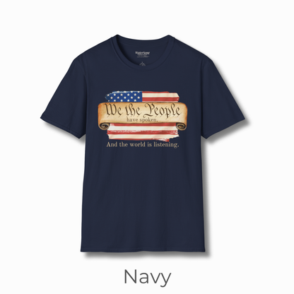 We the People Patriotic Graphic Tee | American T-Shirt