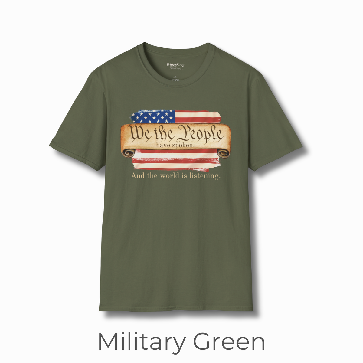 We the People Patriotic Graphic Tee | American T-Shirt