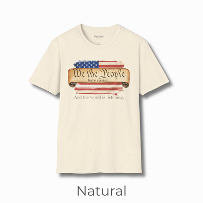We the People Patriotic Graphic Tee | American T-Shirt