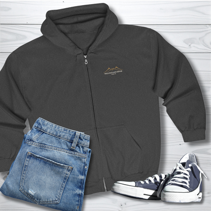 Wellness with Purpose Zip Hoodie | Faith & Fitness Lifestyle