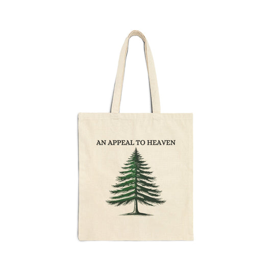 Appeal to Heaven Cotton Canvas Tote Bag | 2-Sided