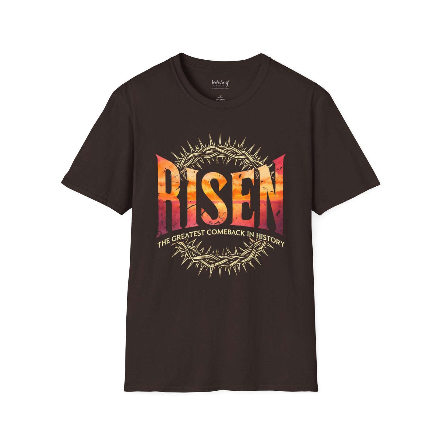He is Risen Soft Cotton T-shirt - Greatest Comeback in History
