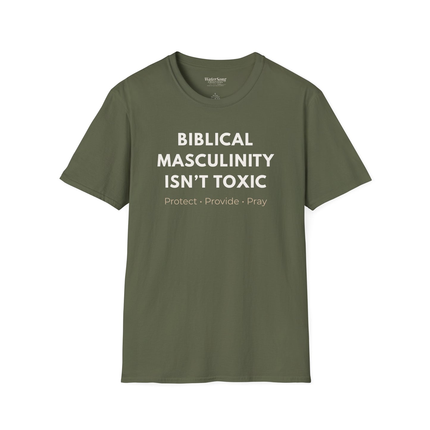 Biblical Masculinity Isn’t Toxic Shirt | Christian Men’s Graphic Tee