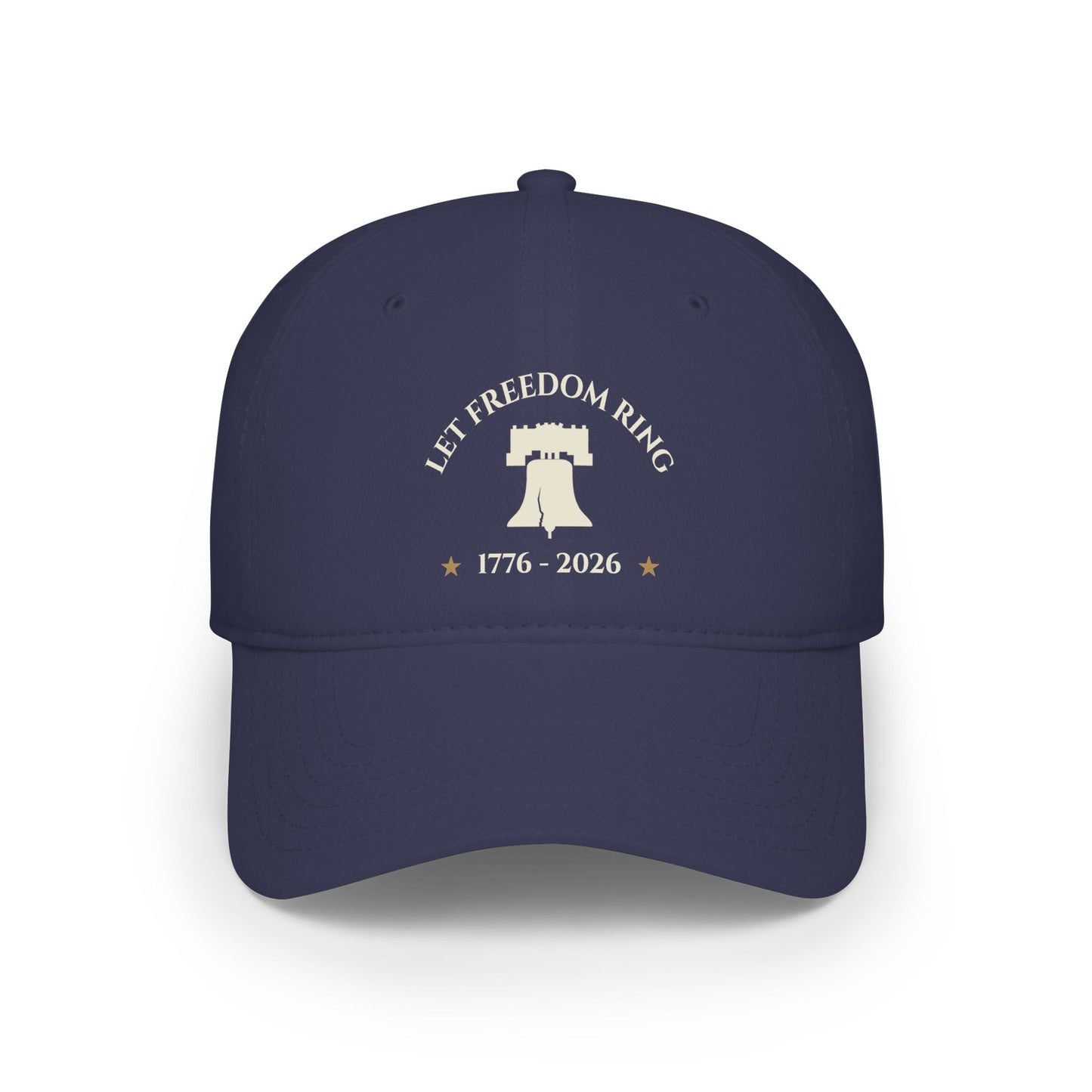 1776–2026 Commemorative Americana Cap | Liberty Bell Patriotic Collection Hat  Heritage 250 Low Profile Dad Hat