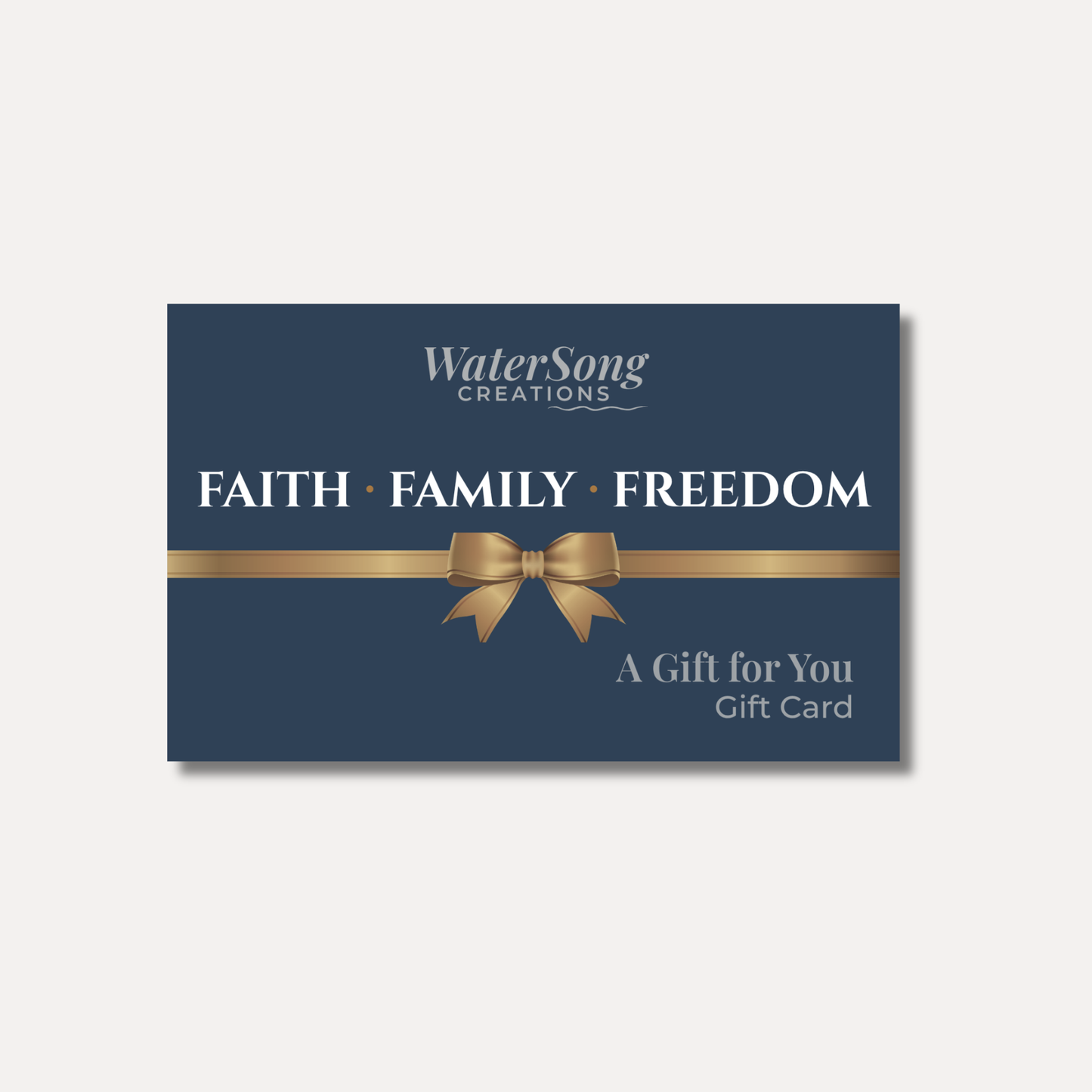 WaterSong Gift Cards