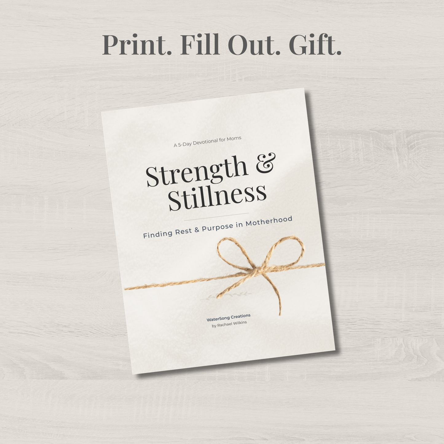 Strength & Stillness | Mother’s Day Devotional + Printable Kids Activity Bundle