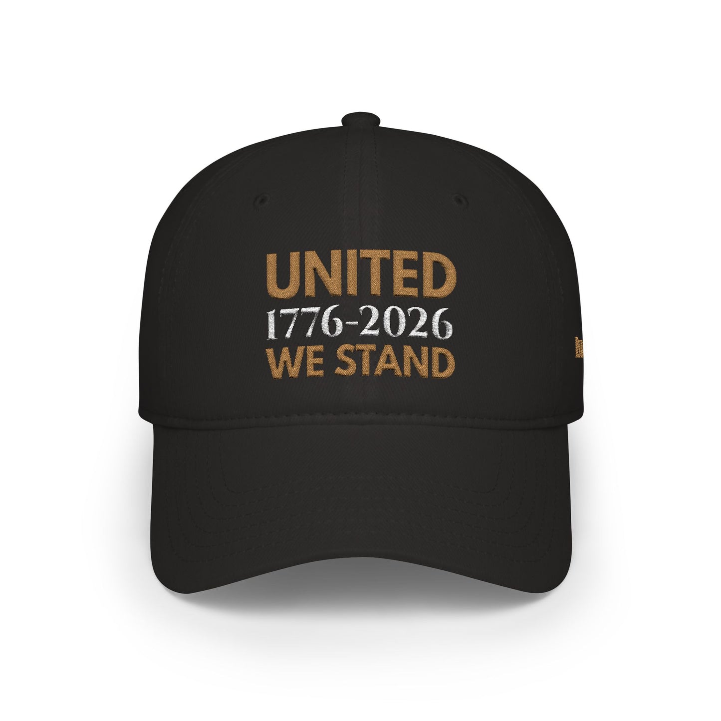 United We Stand 1776–2026 Embroidered Dad Hat | Patriotic America 250 Commemorative Cap