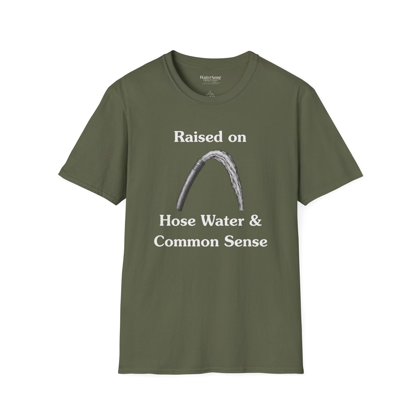 Raised on Hose Water and Common Sense Shirt | Funny Gen X Dad Shirt