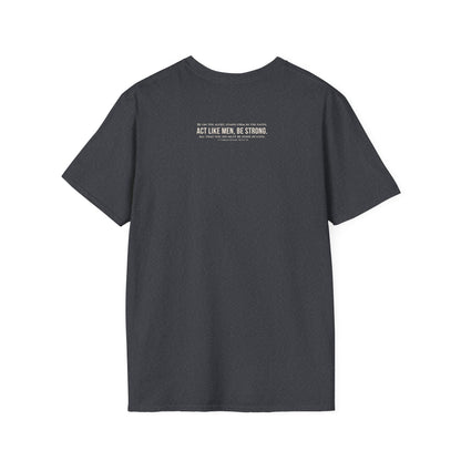Kingdom Fatherhood Scripture Tee | 1 Corinthians 16:13–14 Christian Men’s Faith Shirt | Biblical Fatherhood