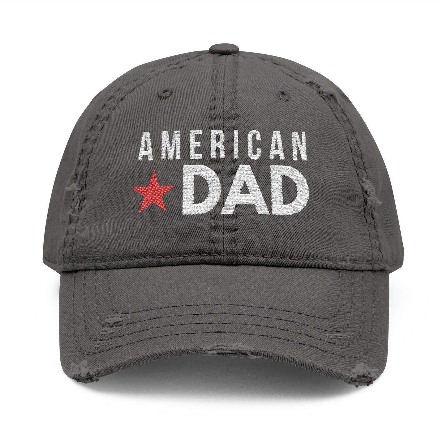 American Dad Hat | Distressed Dad Hat | Patriotic Dad Gift