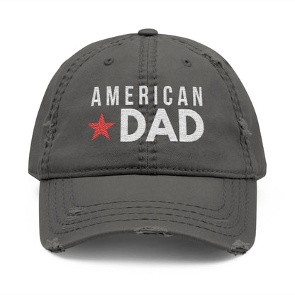 American Dad Hat | Distressed Dad Hat | Patriotic Dad Gift