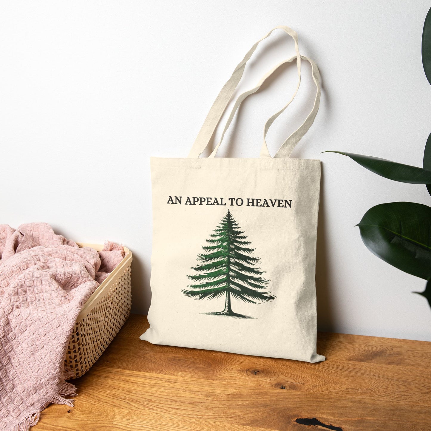Appeal to Heaven Cotton Canvas Tote Bag | 2-Sided