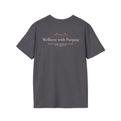 Wellness with Purpose Graphic T-Shirt | Faith & Healthy Living Tee