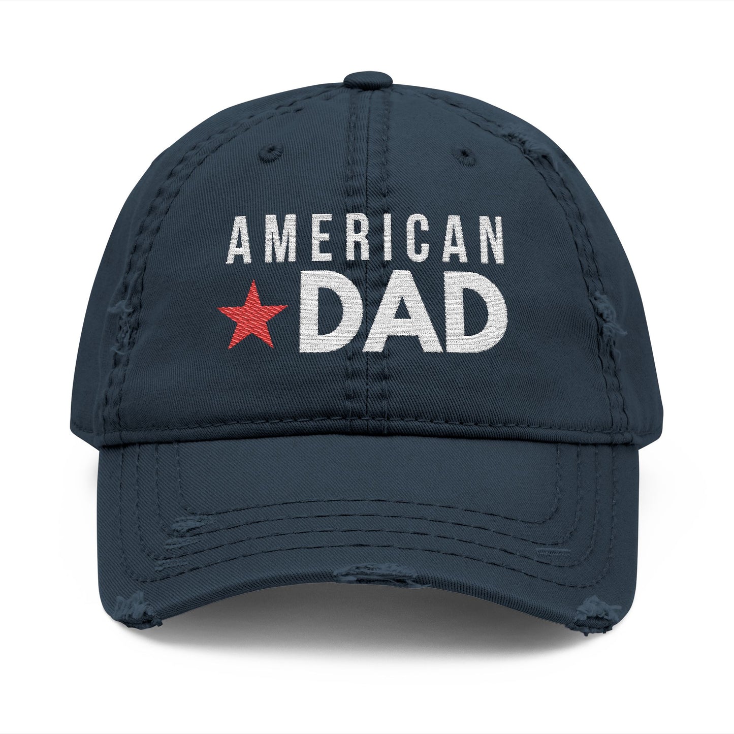 American Dad Hat | Distressed Dad Hat | Patriotic Dad Gift