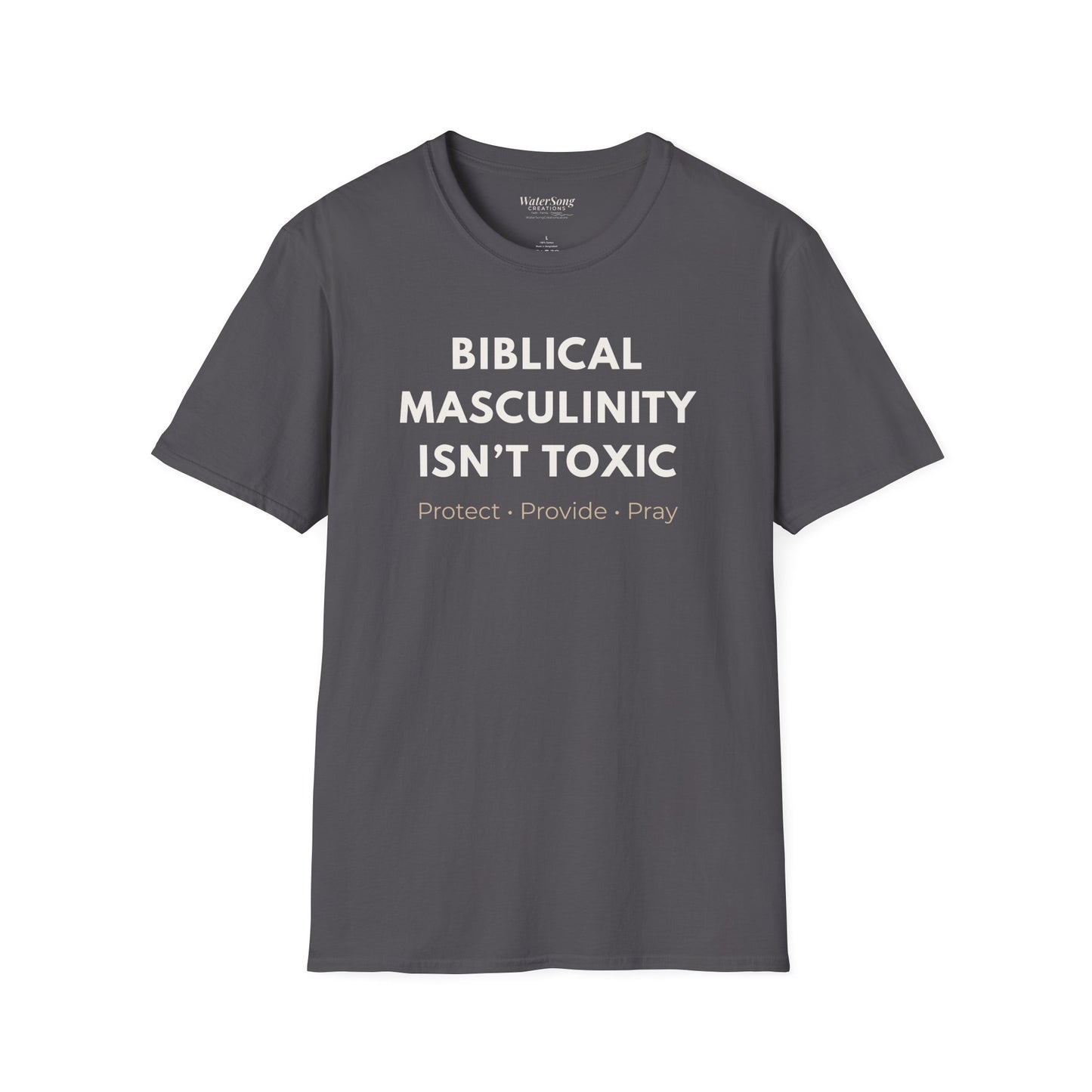 Biblical Masculinity Isn’t Toxic Shirt | Christian Men’s Graphic Tee