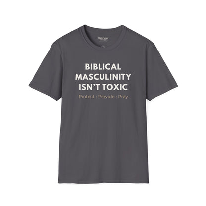 Biblical Masculinity Isn’t Toxic Shirt | Christian Men’s Graphic Tee