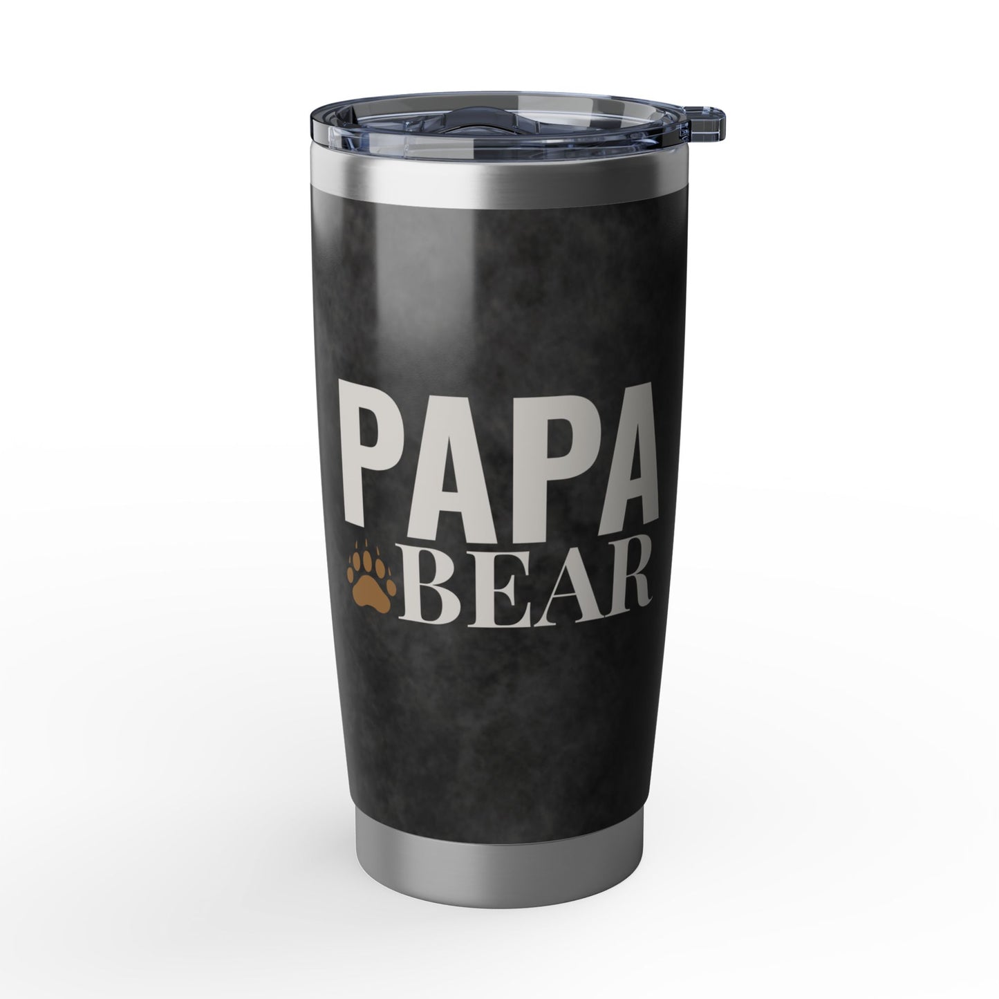 Papa Bear Stainless Steel Tumbler | Dad Gift | 20 oz