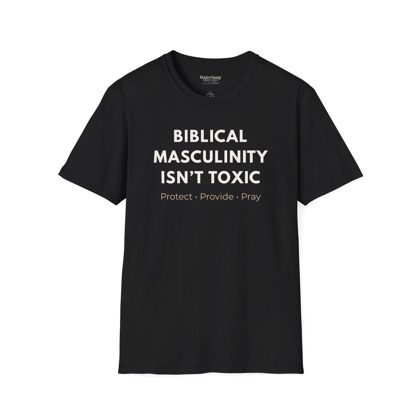 Biblical Masculinity Isn’t Toxic Shirt | Christian Men’s Graphic Tee