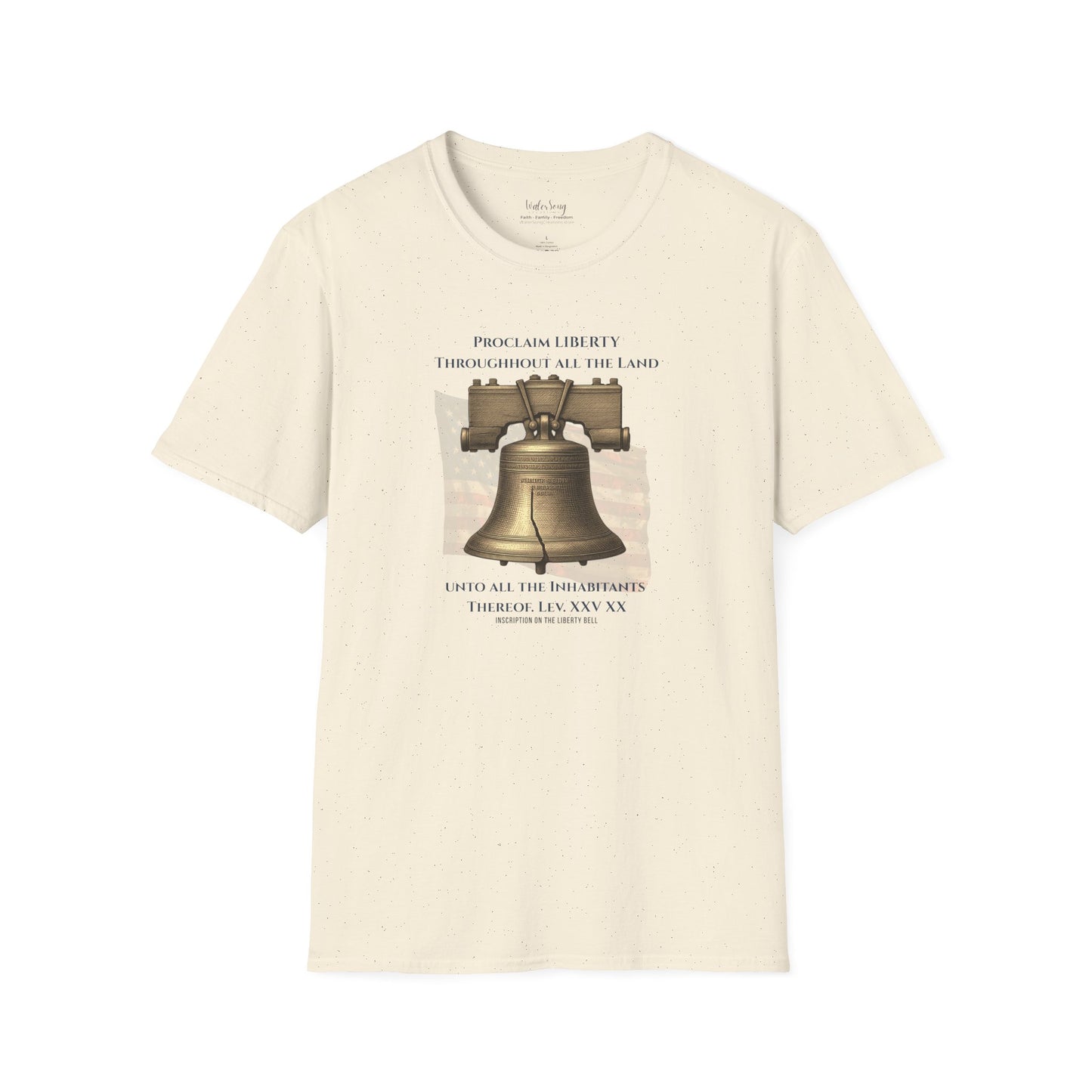 Liberty Bell Shirt | Proclaim Liberty Patriotic Christian Tee | Americana Tee