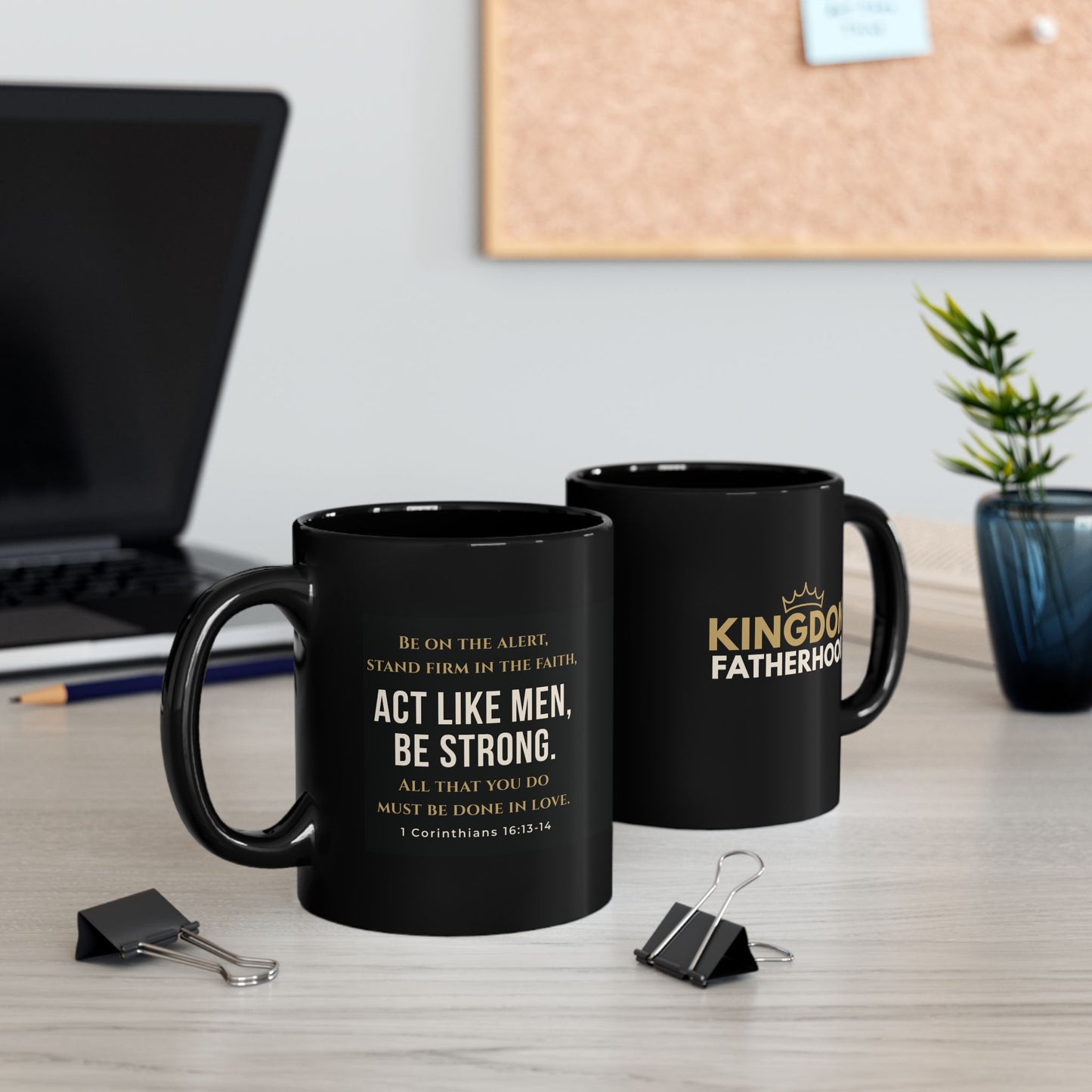 Kingdom Fatherhood Coffee Mug | Inspirational Christian Dad Gift (11oz/15oz)