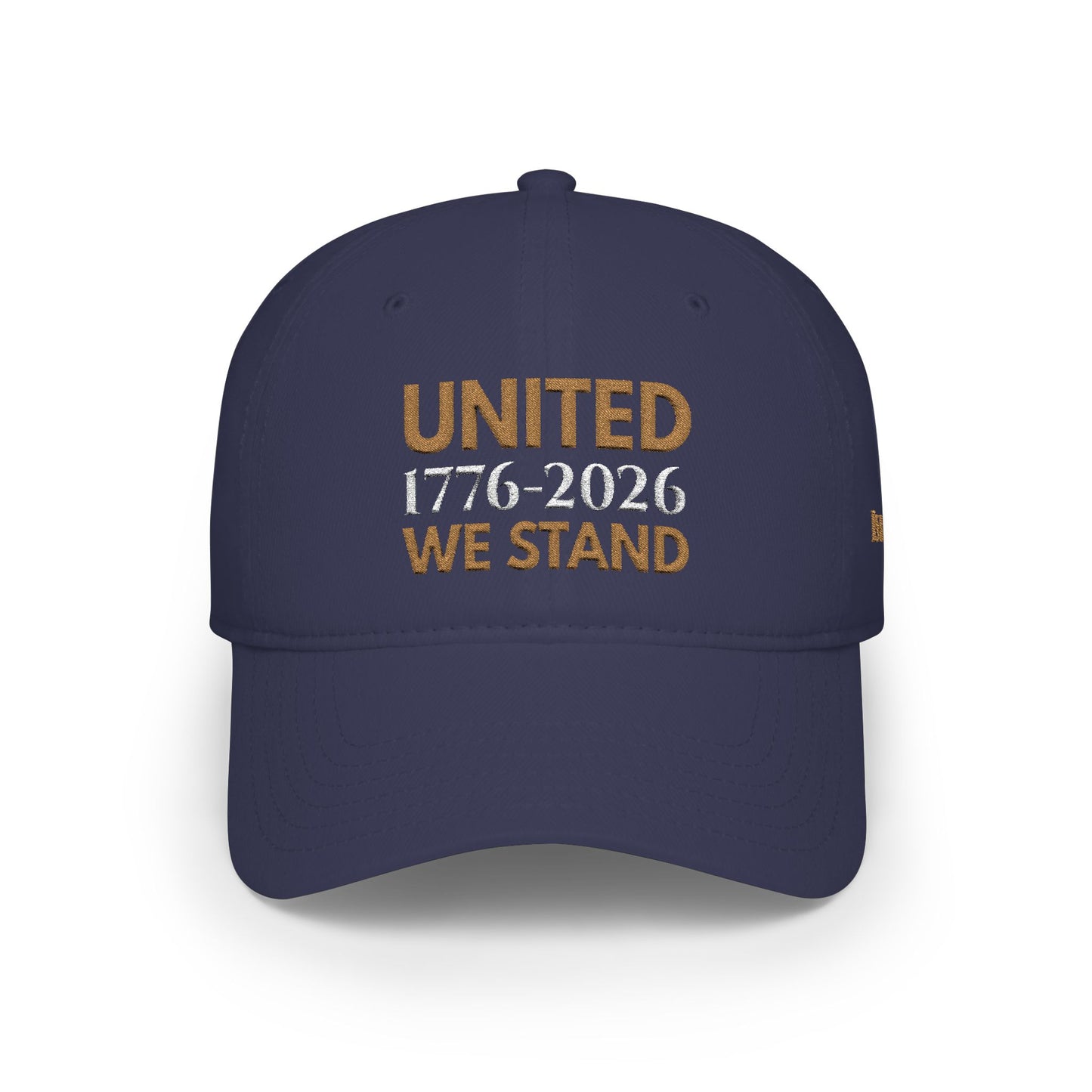 United We Stand 1776–2026 Embroidered Dad Hat | Patriotic America 250 Commemorative Cap